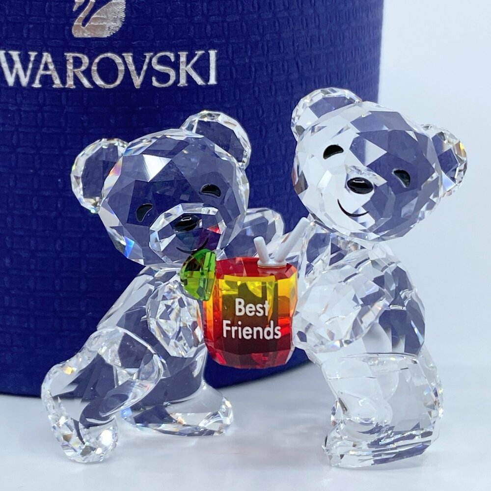 Swarovski Kris Bear Best Friends Figurine New in box # 5491971 S155